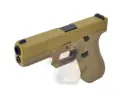 WE G17F Gen5 GBB ( Tan Metal Slide, Tan Frame )