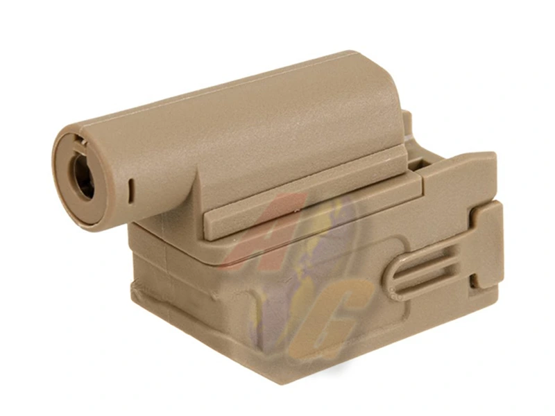 [BAX-SD-02-TAN] Battle Axe M4 Magazine Adapter for M870 Air-Cocking Shotgun - TAN
