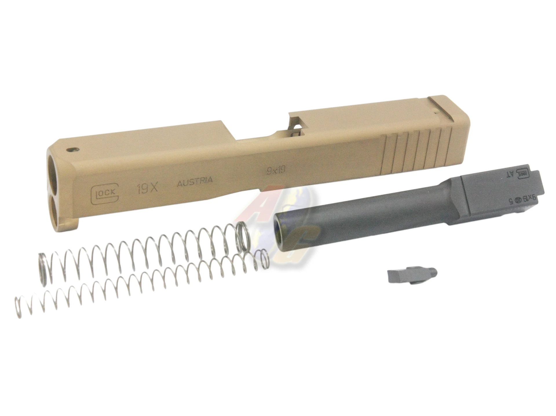 AG/ ALC Custom G19X Steel Slide Set Kit for Umarex/ VFC G19X GBB Series