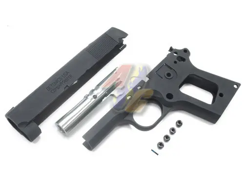 Guarder Aluminum Kit for Tokyo Marui Detonics.45 Series GBB (Cerakote Black/ Late Marking)