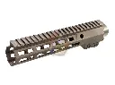 Z-Parts CNC Aluminum 9.3 Inch Handguard for Tokyo Marui SOPMOD M4 AEG - DDC