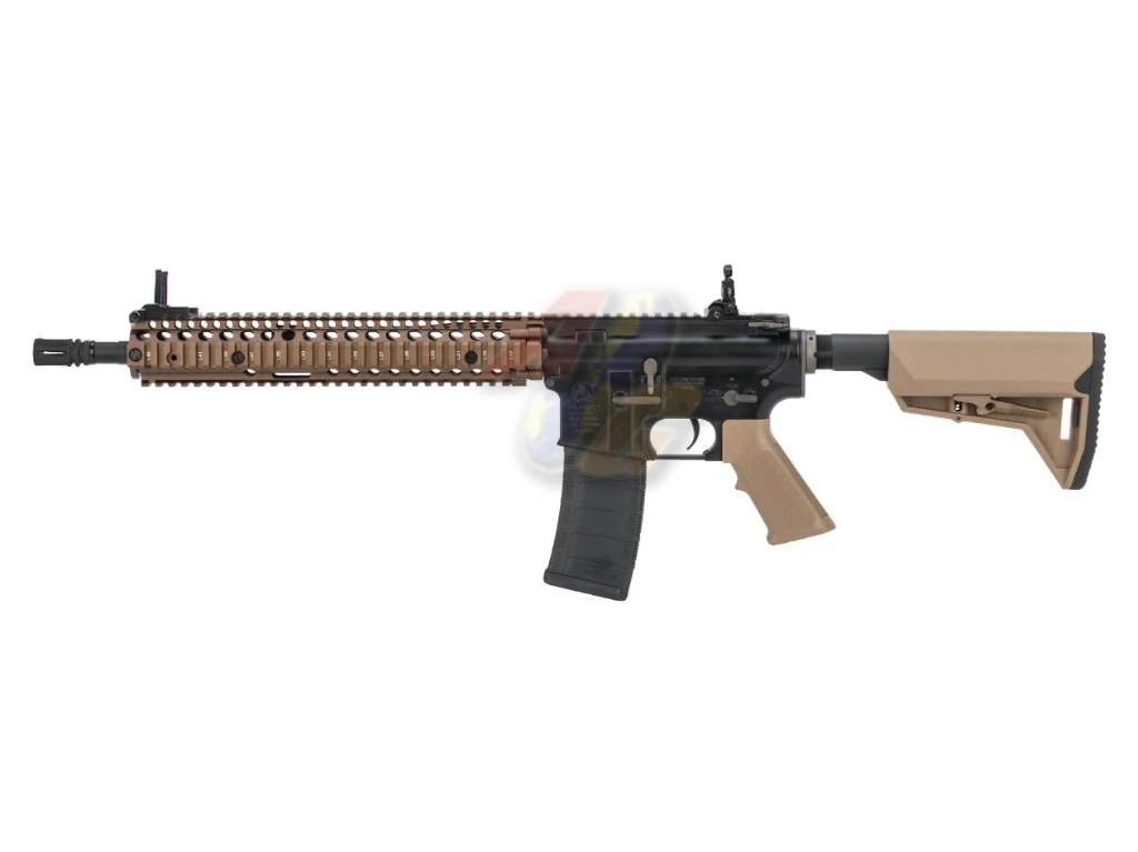 [EMG-AG-235-DE] EMG Colt Licensed Daniel Defense 12.25 Inch M4A1 SOPMOD Block 2 AEG - DE (by King Arms)