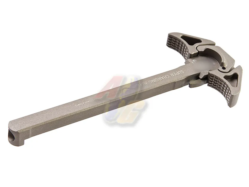Z-Parts CNC Aluminum 5.56 Super Charging Handle for Tokyo Marui M4 GBB Series - Tan