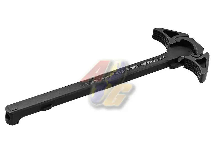 Z-Parts CNC Aluminum 5.56 Super Charging Handle for GHK M4 GBB Series - Black