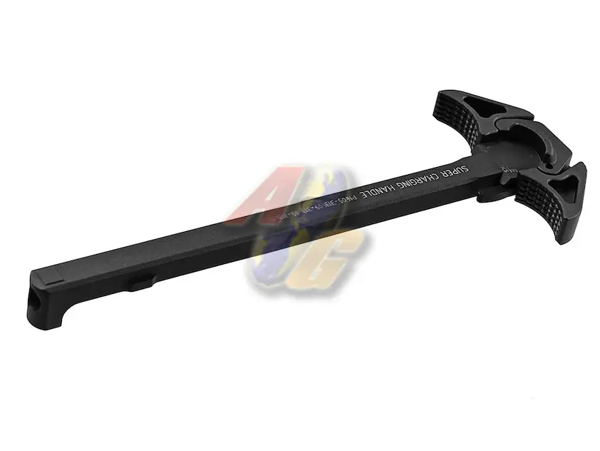 [ZPS-KIT-030] Z-Parts CNC Aluminum 5.56 Super Charging Handle for Systema M4 Series PTW, WE/ Viper/ VFC M4 GBB Series - Black