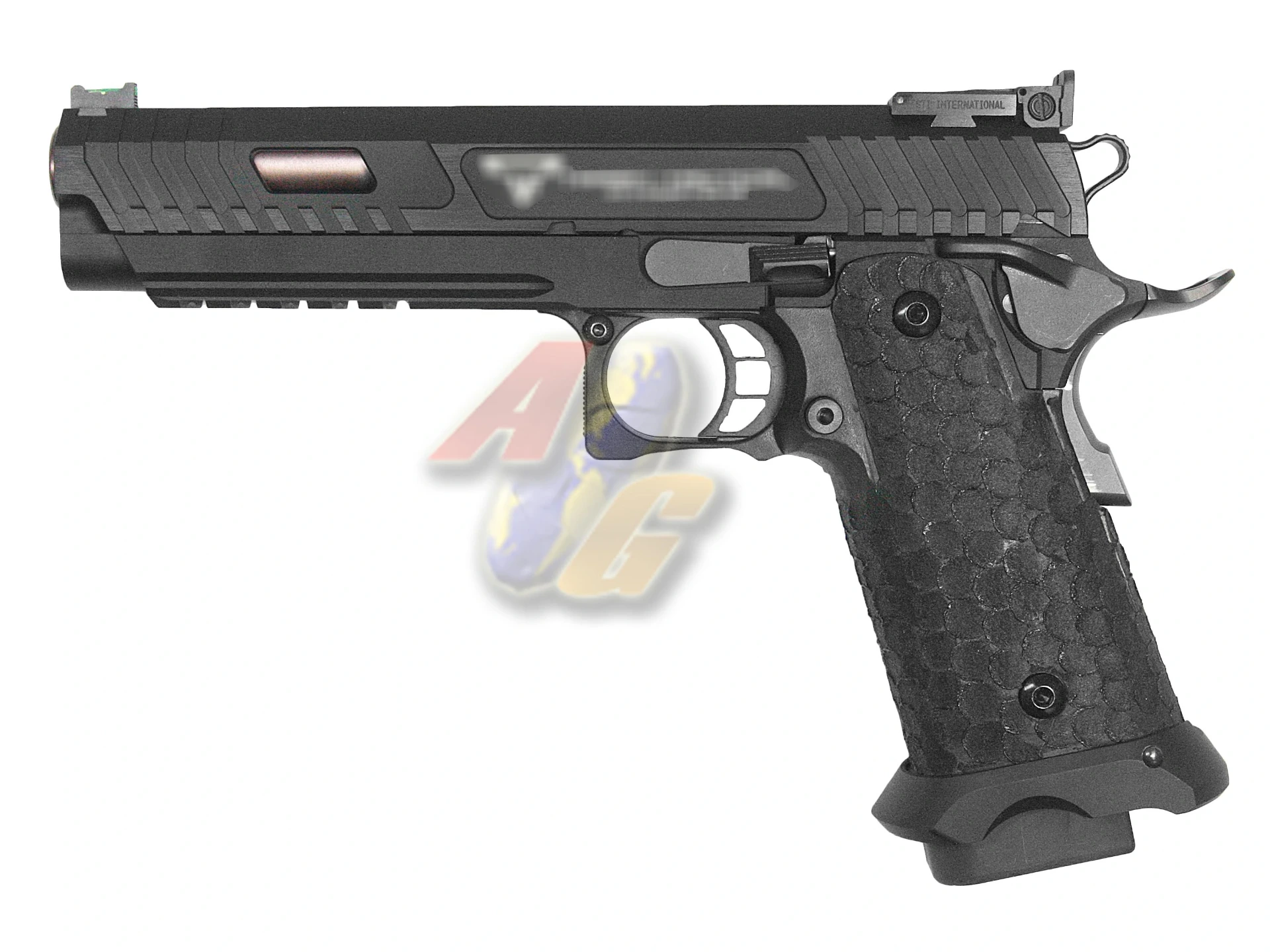 FPR JW3 Taran Tactical STI 2011 Combat Master Steel Version GBB Pistol - Gold Barrel Titanium Coating