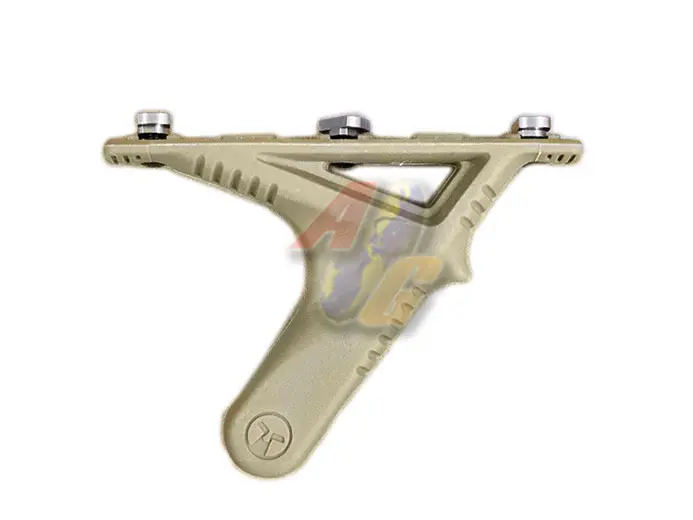 ARES Amoeba 45 Degree Angle Grip Modular Accessory for M-Lok Rail System (DE)