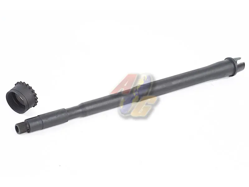 [ZPS-MARUI-M4-006] Z-Parts 14.5 Inch M4A1 Style Steel Outer Barrel Set for Tokyo Marui M4 MWS GBB Series