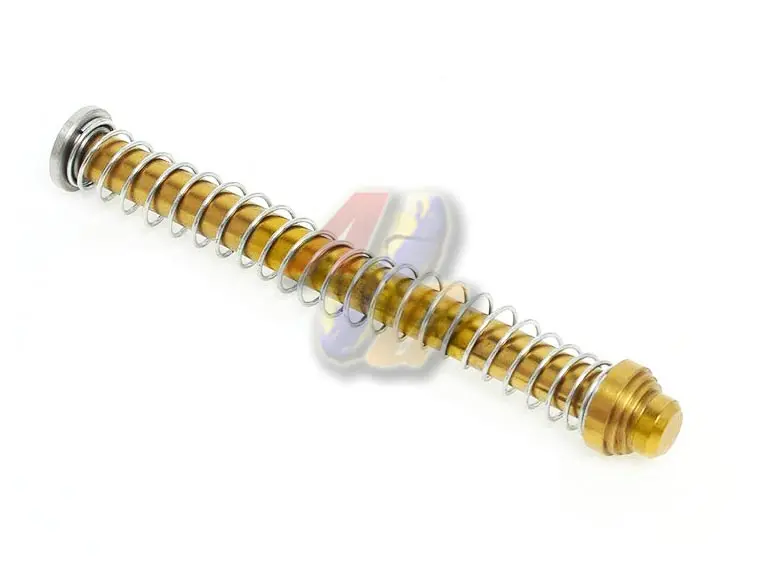 GunsModify 125% Steel Recoil Guide Rod Set for Tokyo Marui G17/ G18C GBB Series - Gold