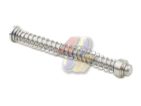 GunsModify 125% Steel Recoil Guide Rod Set for Tokyo Marui G17/ G18C GBB Series - Silver