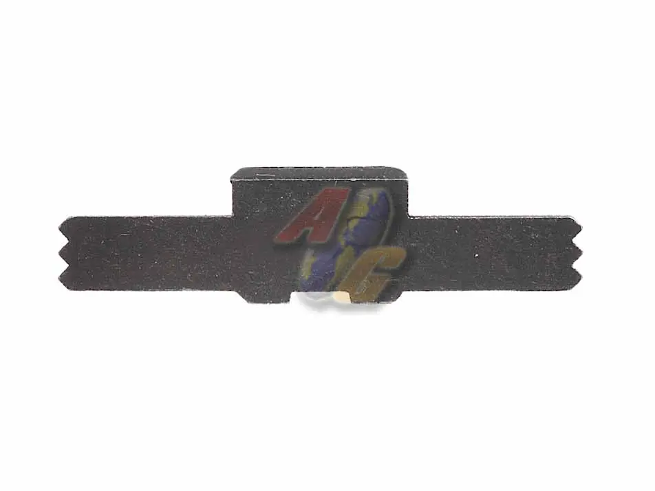 GunsModify Extended Slide Lock with Marking for Tokyo Marui Glock GBB - Black