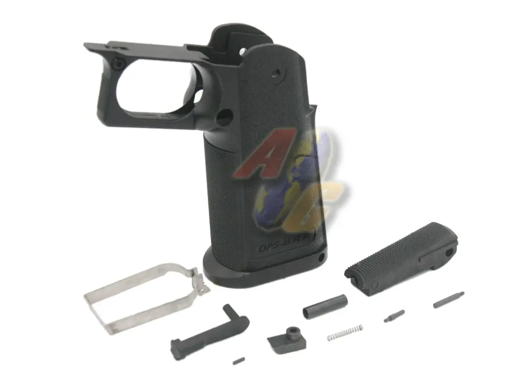 AG-K Hi-Capa OPS Grip Set (BK)