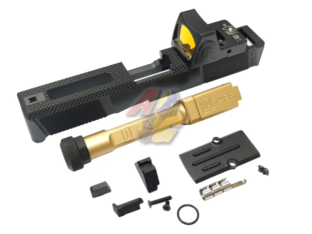 EMG SAI Utility Slide Kit with RMR Sight for Umarex/ VFC Glock 19 GBB (RMR Cut) (by G&P)
