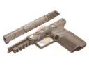 Guarder Enhanced Slide and Frame Set for Tokyo Marui FN57 GBB Series - 2019 New Ver. (FDE)