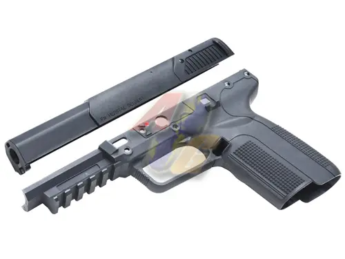 Guarder Enhanced Slide and Frame Set for Tokyo Marui FN57 GBB - 2019 New Ver. (BK)