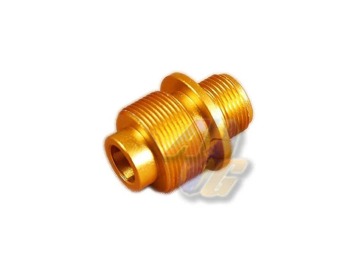SLONG Suppressor Adaptor for Tokyo Marui VSR-10 Sniper - Gold (14mm-)
