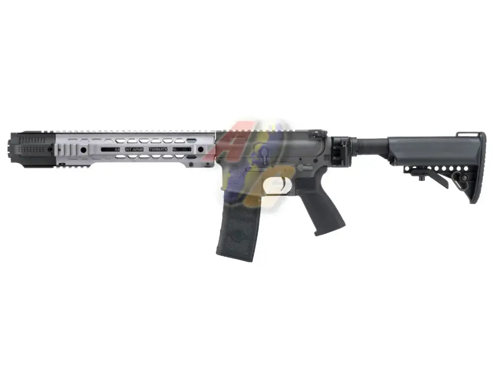 EMG SAI GRY AR15 Gen. 2 SBR AEG (Gray/ Folding Stock) (by G&P)