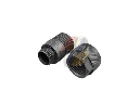 SLONG Aluminum Muzzle Adapter with Thread Protector - BK (Type B)