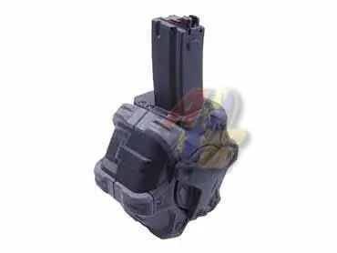 Armorer Works Adaptive 350 Rounds Magazine for WE MP5 GBB Series - BK