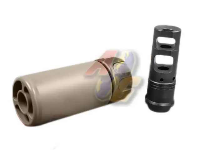 Angry Gun Warden Blast Dummy with Type 1 Muzzle Brake (Full Marking Ver) (FDE)