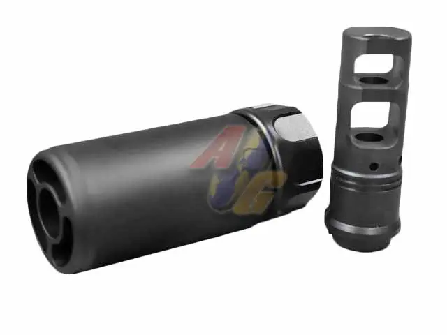 Angry Gun Warden Blast Dummy with Type 1 Muzzle Brake - Full Marking Ver. (BK)