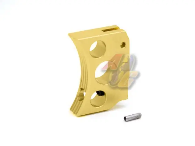 AIP Aluminum Trigger for Tokyo Marui Hi-Capa Series GBB (Type E) (Gold) (Long)