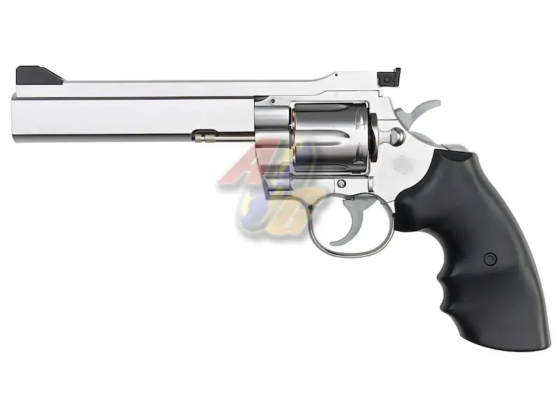 [TM-SP-137128] Tokyo Marui Python PPC Custom Spring Revolver ( 6 Inch/ Silver )