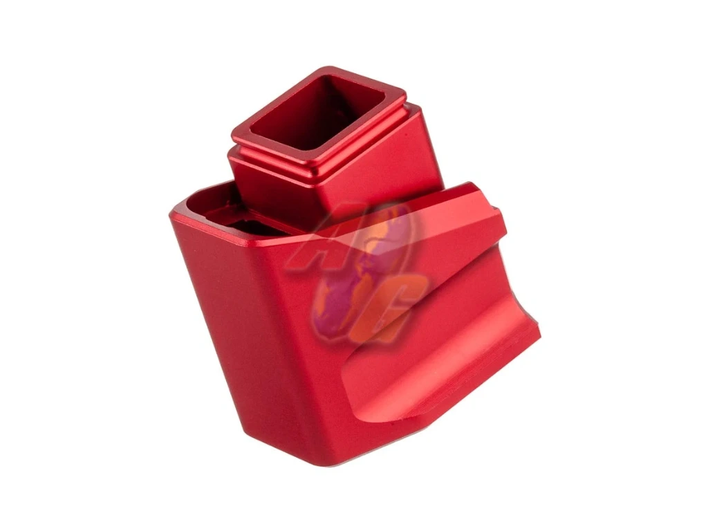 JDG Floyds Licensed Magazine Extension Pad for Tokyo Marui/ WE Glock GBB Series - Red