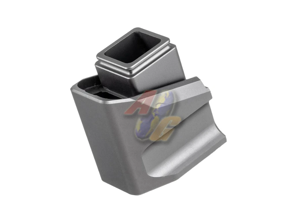 JDG Floyds Licensed Magazine Extension Pad for Tokyo Marui/ WE Glock GBB Series - Grey