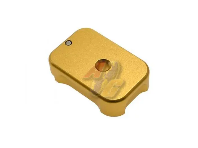 COWCOW Technology Glock Magazine Base for Tokyo Marui Glock GBB Magazine Series - Gold
