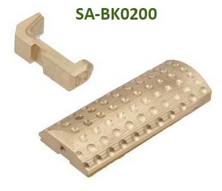 EMG SAI BLU Compact Backstrap and Magazine Catch Kit - Bronze (by Armorer Works)