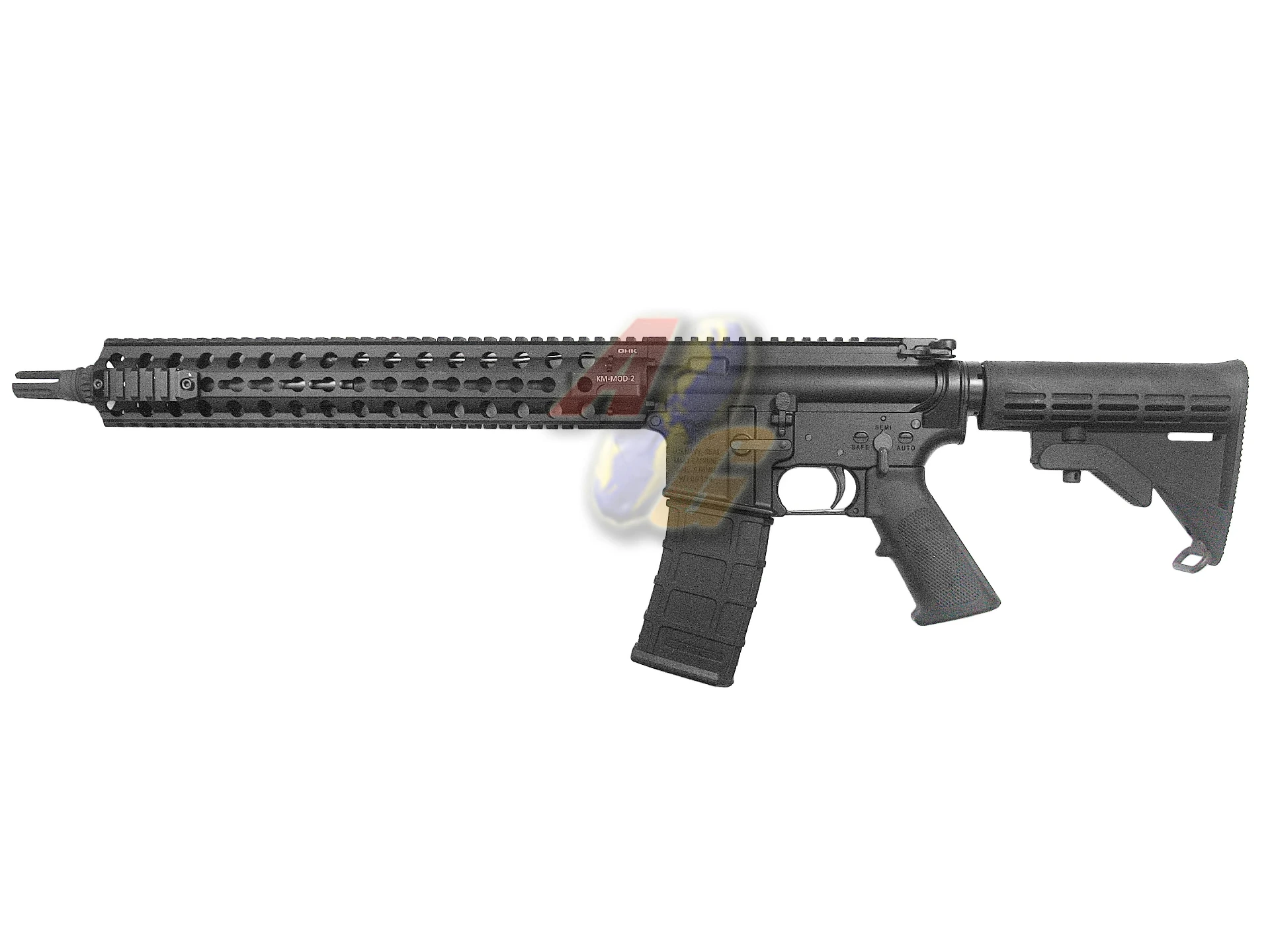 GHK M4 MOD-2 14.5 Inch GBB Navy Seal - Ver.2 2019 (BK)