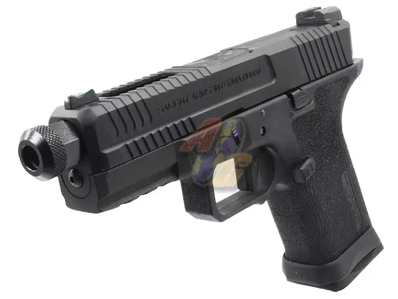 [AW-EMG-GP-00012] EMG SAI BLU Compact GBB Pistol - Licensed (BK) (by Armorer Works)