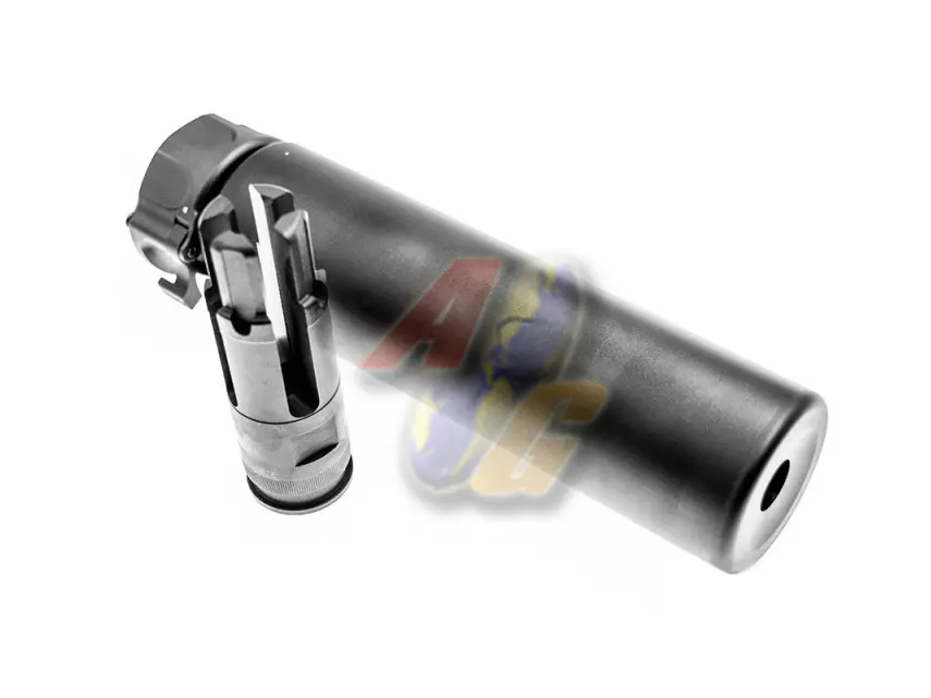 Angry Gun SF216A Style Dummy Silencer with SF216A Flash Hider (Black)