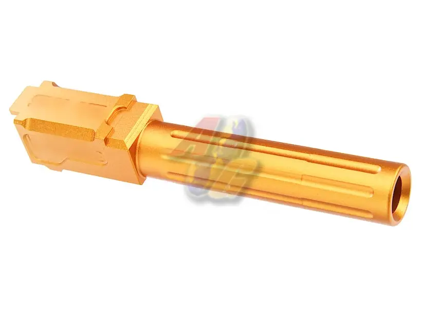 5KU Aluminum 9INE Barrel for Tokyo Marui G19 GBB ( Gold )