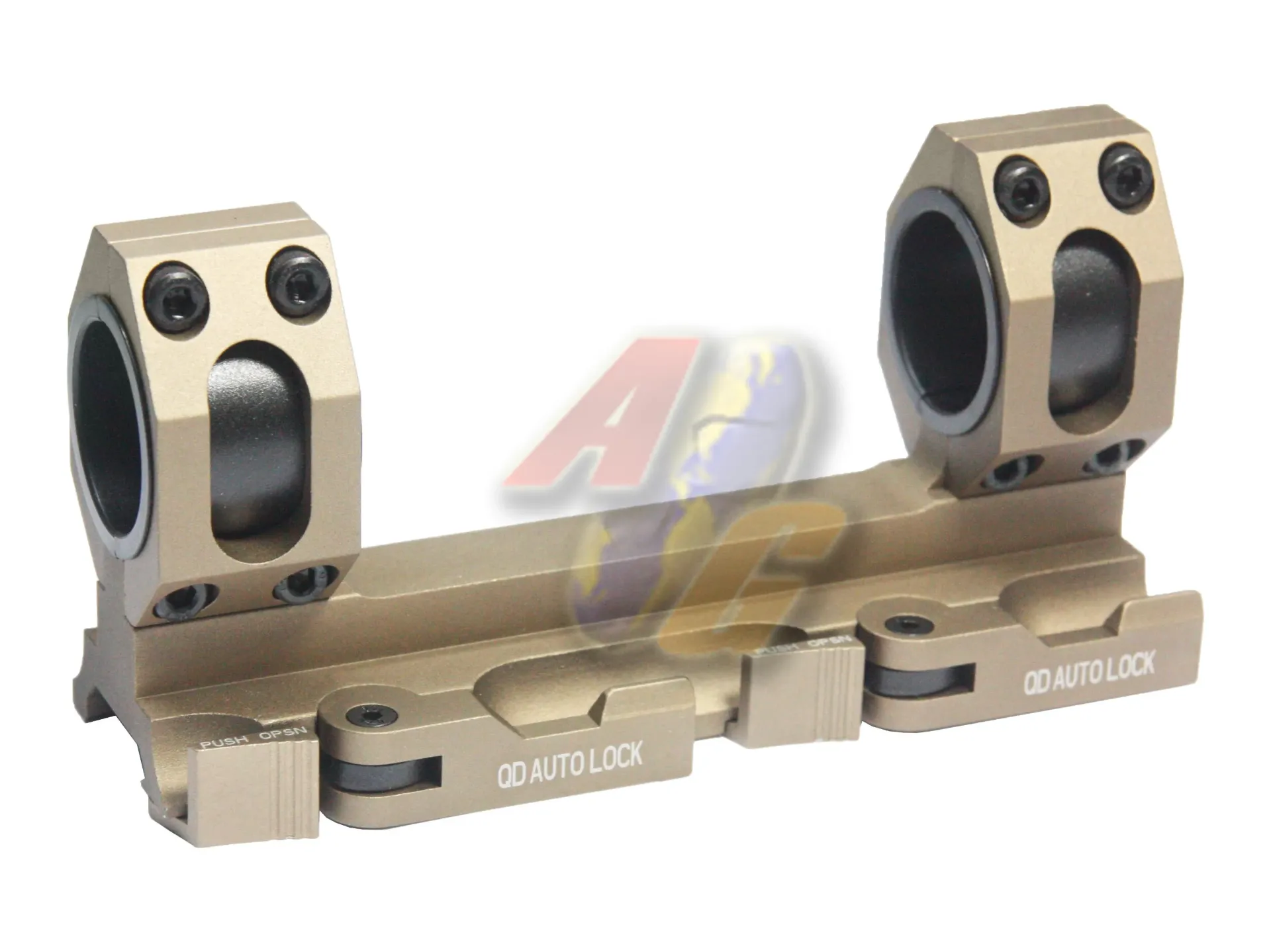 [AF-MT-0055B] Army Force 25/ 30mm QD Dual Scope Mount (DE)