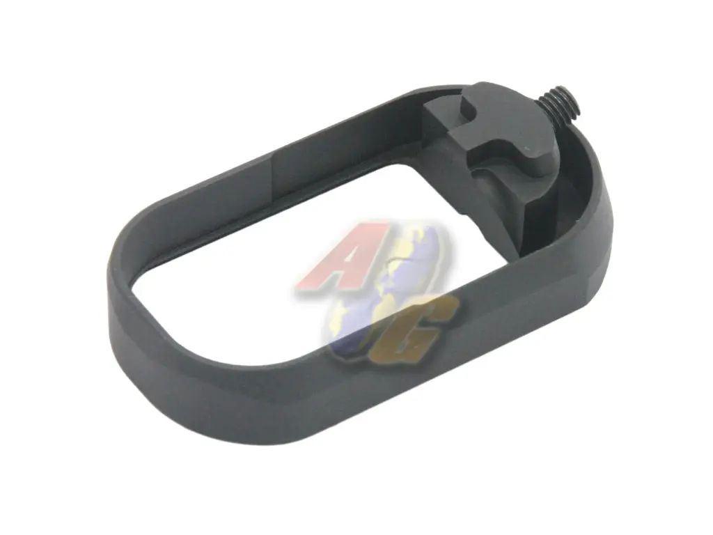 C&C Tac TT Style CNC Aluminum Magwell for Tokyo Marui G19 GBB - Black