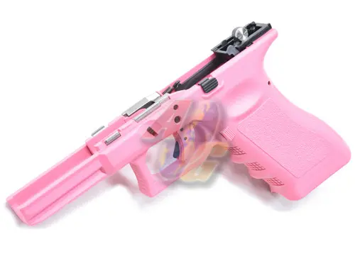 Guarder New Gen. Frame Complete Set for Tokyo Marui G17/ G22/ G34 Series GBB (US/ Pink)
