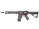 EMG F1 SBR BDR-15 AEG (Black/ Red Switch/ RS-3 Stock) (by APS)