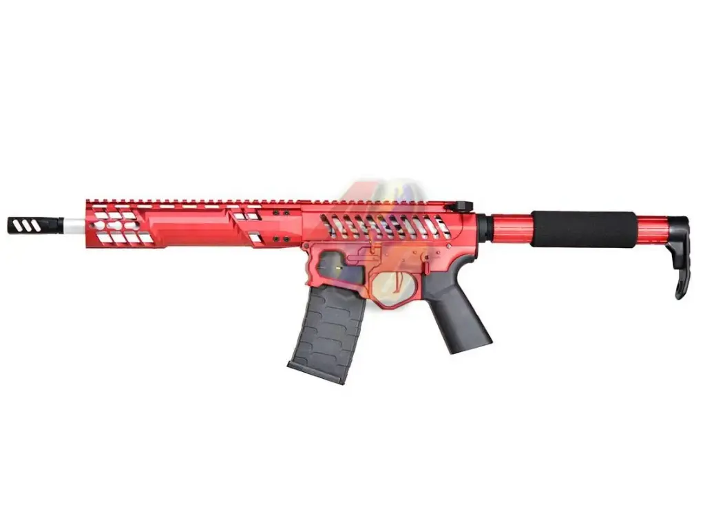 EMG F1 SBR BDR-15 AEG (Red/ Red Switch/ Tron Stock) (by APS)