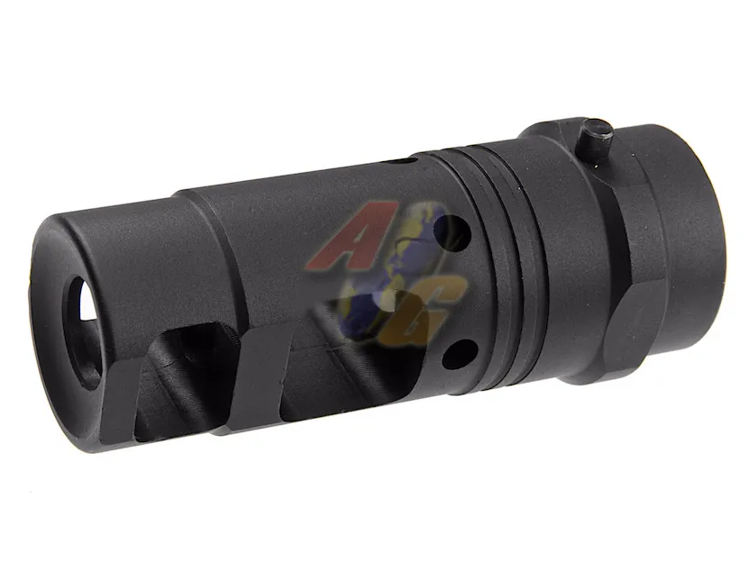ARES M4 Aluminum Flash Hider for Blast Shield (14mm+/ Type C)