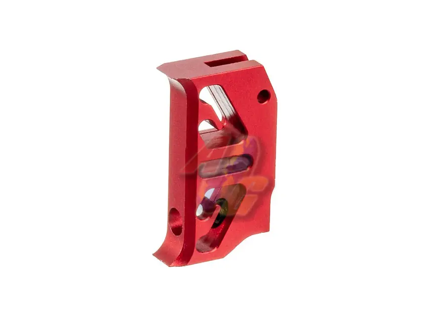 COWCOW Technology Aluminum Trigger T2 for Tokyo Marui Hi-Capa/ 1911 Series GBB (Red)