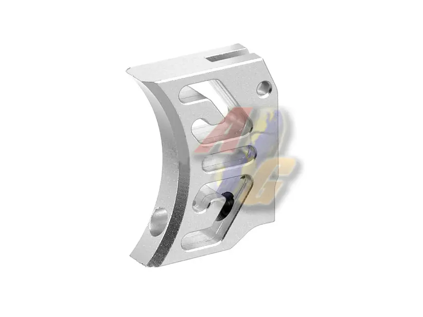 COWCOW Technology Aluminum Trigger T1 for Tokyo Marui Hi-Capa/ 1911 GBB Series - Silver