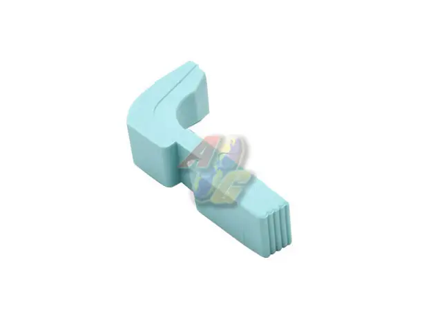 Guarder Extended Magazine Release for KJ/ Marui/ WE Glock GBB Series - Robin Egg Blue