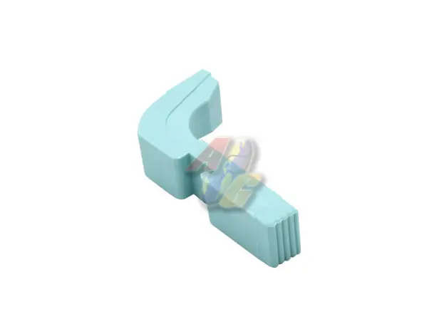 Guarder Standard Magazine Release for Tokyo Marui/ KJ/ WE Glock GBB Series - Robin Egg Blue