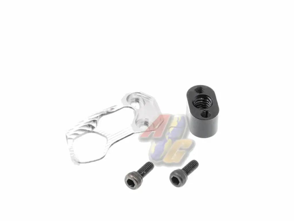 GunsModify Aluminum CNC Magazine Release Extension ACXMR Style - Silver