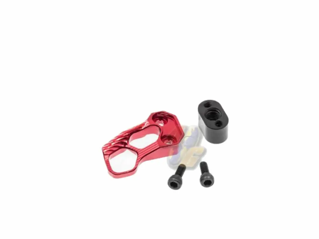GunsModify Aluminum CNC Magazine Release Extension ACXMR Style ( Red )