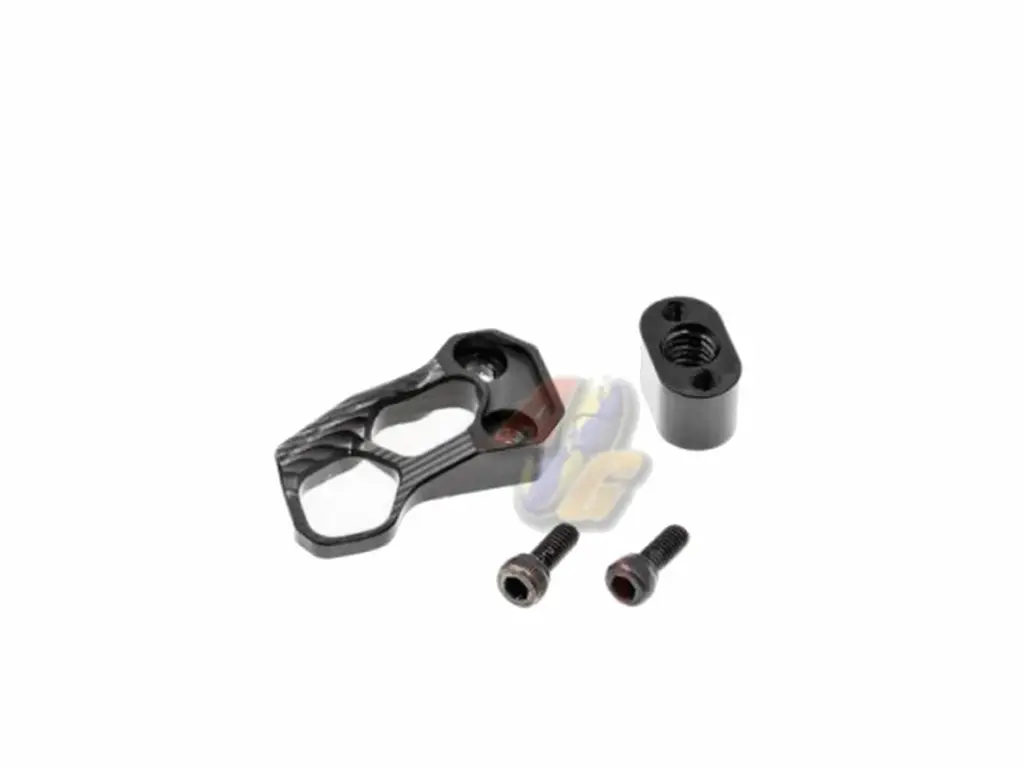 GunsModify Aluminum CNC Magazine Release Extension ACXMR Style - Black
