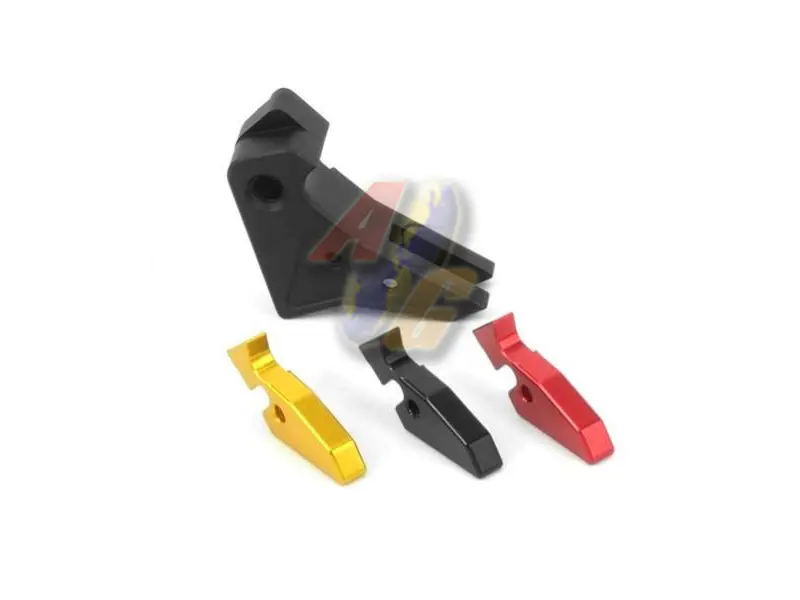 GunsModify S Style Flat 6061 Aluminum Adjustable G Series Trigger ( Black )