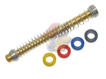 COWCOW Technology SS G Guide Rod Set for Tokyo Marui G17 GBB Series - Gold